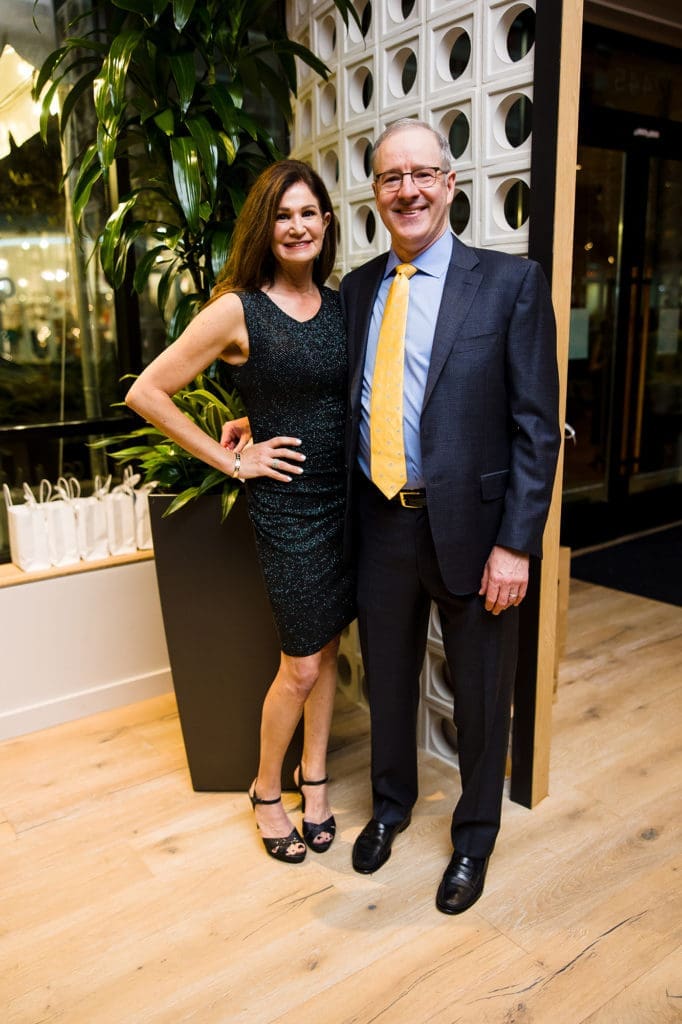 Lauren & Ben Hendin at the Texas Children's Hospital Ambassadors Holiday Party held at Navy Blue in Rice Village (Photo by Jenny Antill Photography)