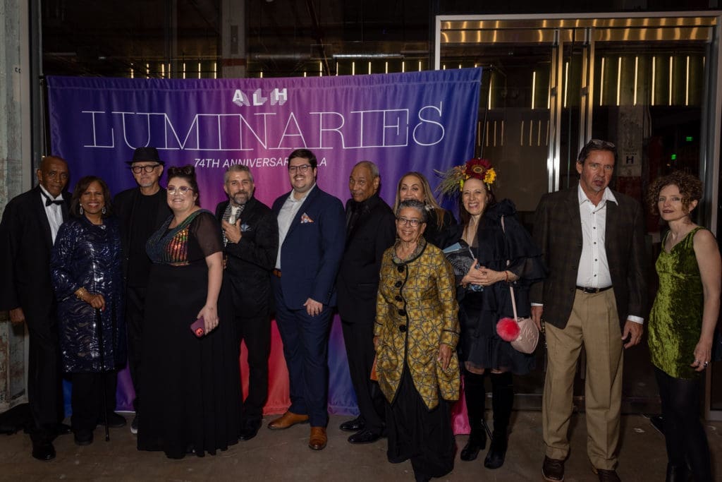 The art-centric crowd at the Art League Houston Luminaries Gala (Photo by Alex Barber and Laura Burlton)