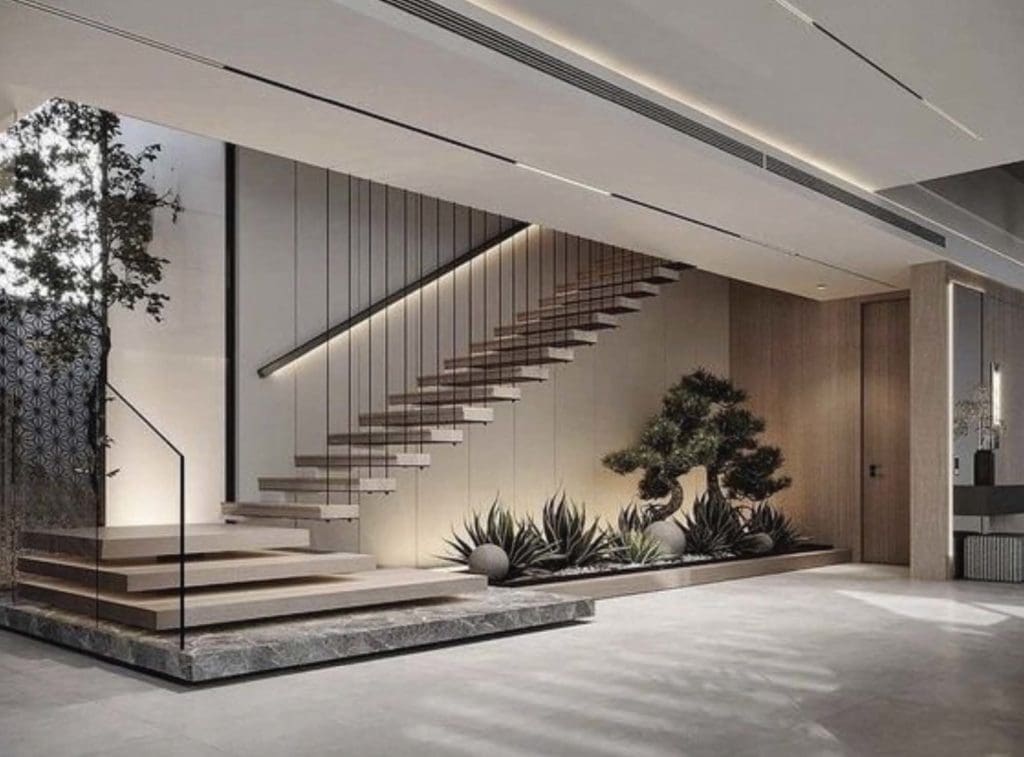 Clean lines and tranquil Japanese gardens welcome guest inside a new experience.