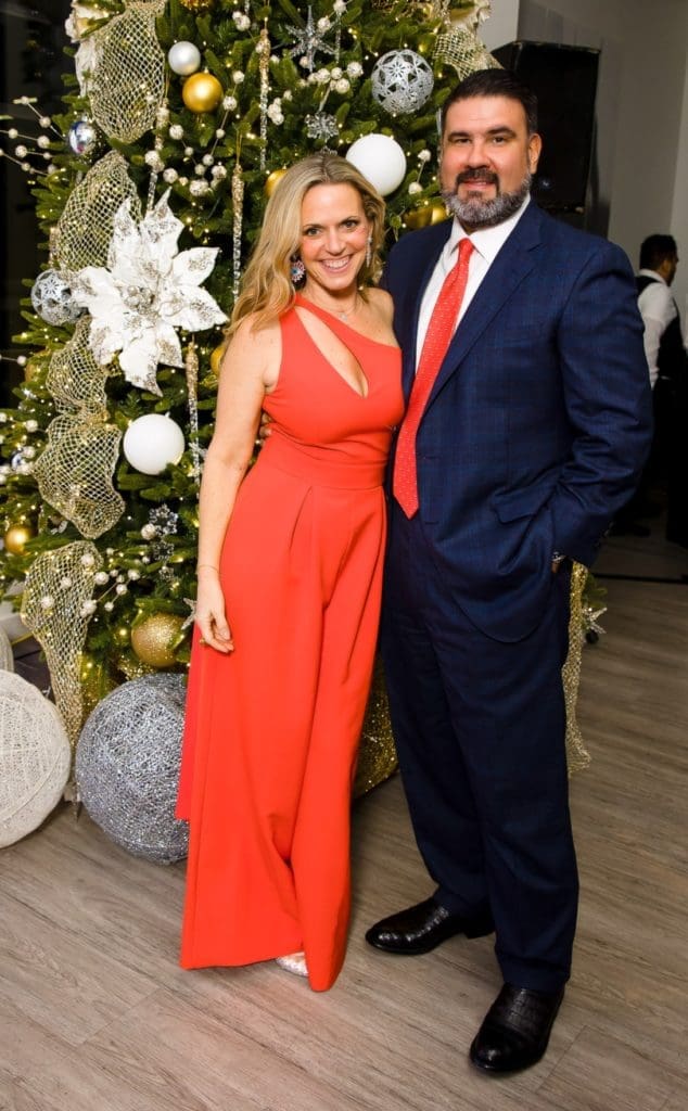 Jenny & Pablo Franco at Construction Concepts Holiday Party for a Cause (Photo by Hung L. Truong Photography)