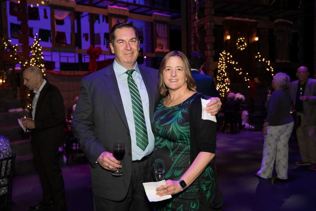 Robert & Amy Dittmar at the Shepherd School of Music's 'Spirit of the Season' concert (Photo by Trish Badger)