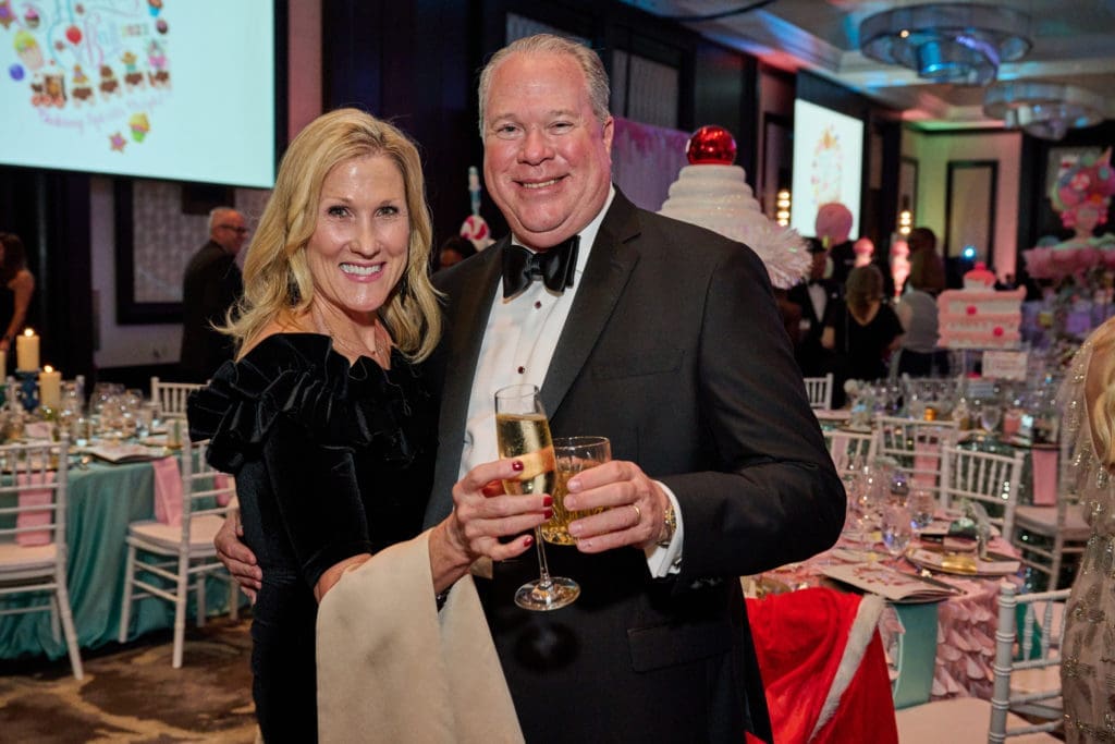 Seliece & Lee Womble at the Spindletop Holiday Ball. (Photo by Fulton Davenport/PWL Studio)