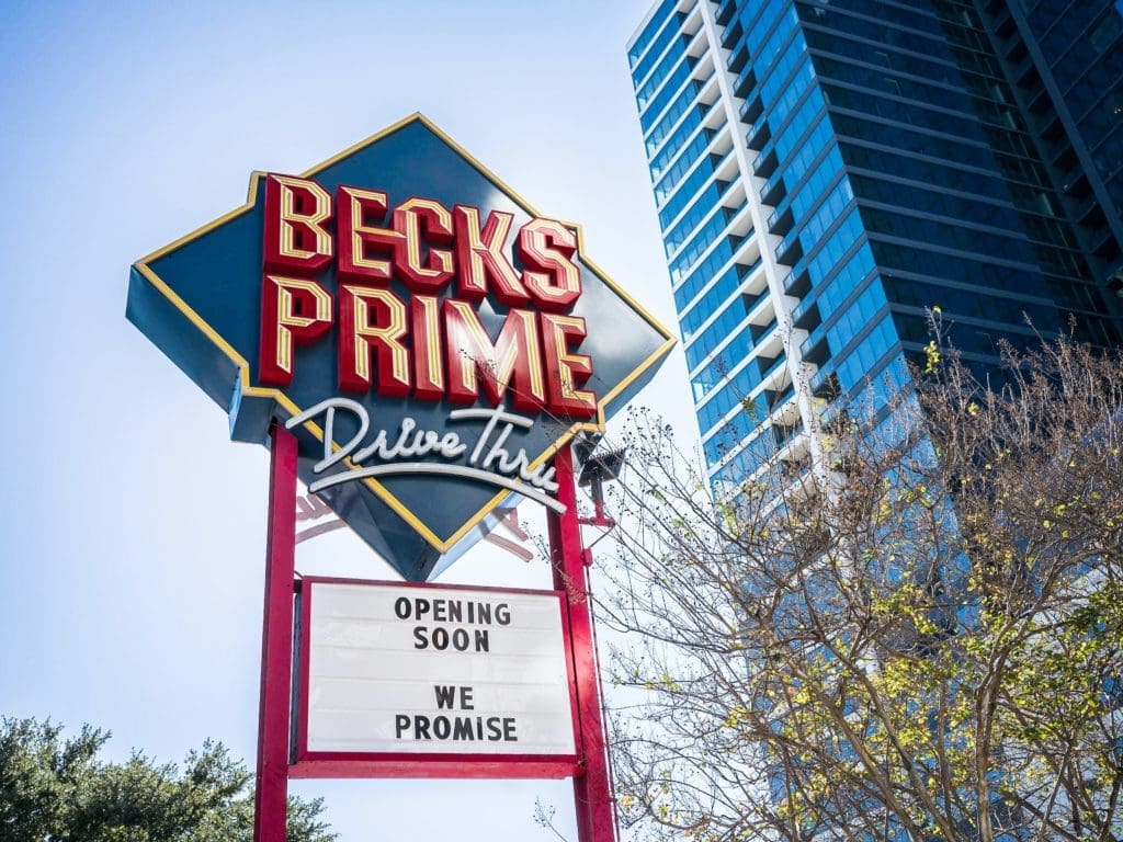 Becks Prime Reopens Its Original River Oaks Flagship, Unveiling a New Look and an Even Better Patio