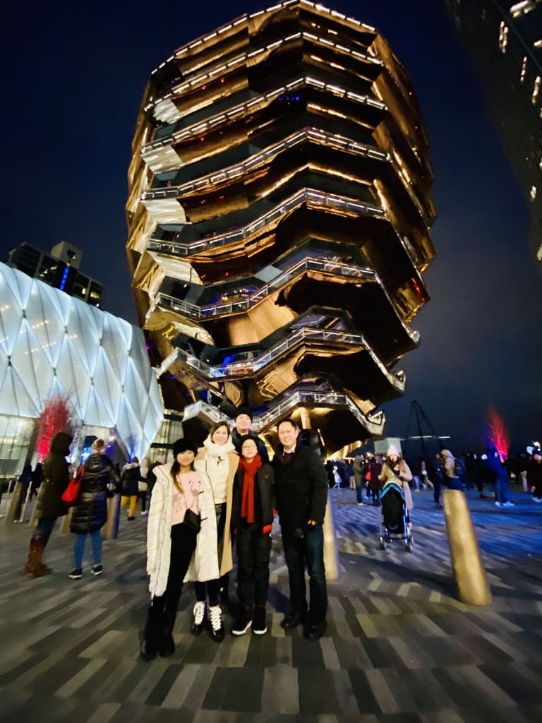The Dichoso Family in New York.