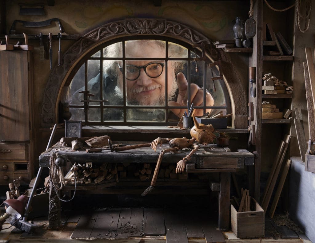 Guillermo del Toro’s "Pinocchio," 2022 (Courtesy Jason Schmidt/Netflix)
