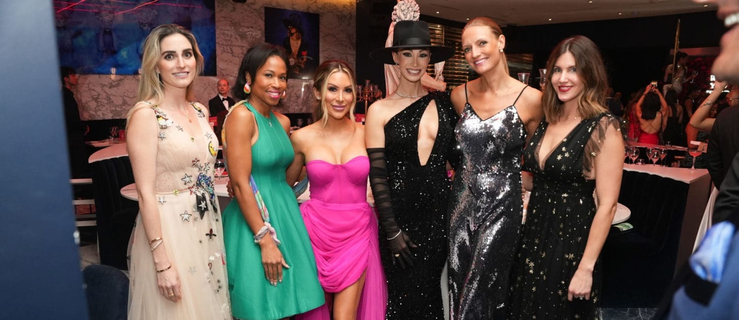 Blanca Lozano, Roslyn Bazzelle Mitchell, Celerina Dugat, April M. Salazar, AnnMarie Benard, Marissa Walsh at the Model of the Year Awards dinner at Ciel. (Photo by Henry Adegbite, Visual Influence)