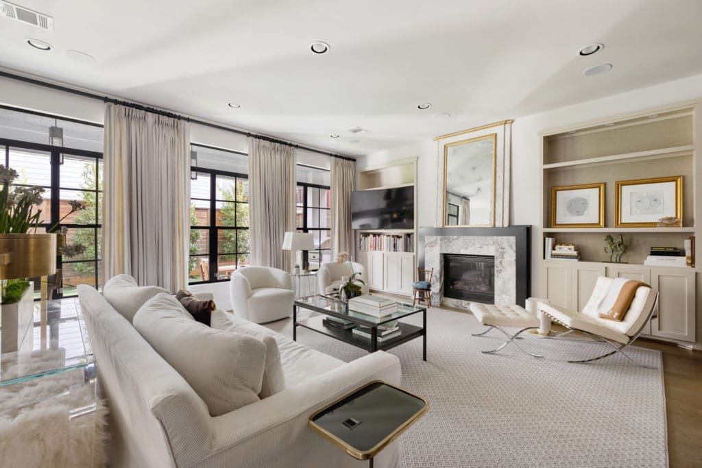 Todd Fiscus and Ceron have put their Houston residence at 1919 Elmen on the market for $1,929,000 with Marnie Greenwood of Compass as their agent. (Photo by JG Photography)