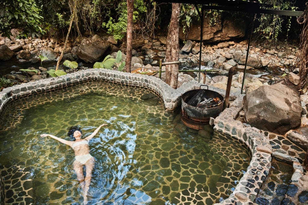 Take a river bath courtesy of Hacienda AltaGracia, Auberge Resorts Collection in Costa Rica’s Talamanca Mountains