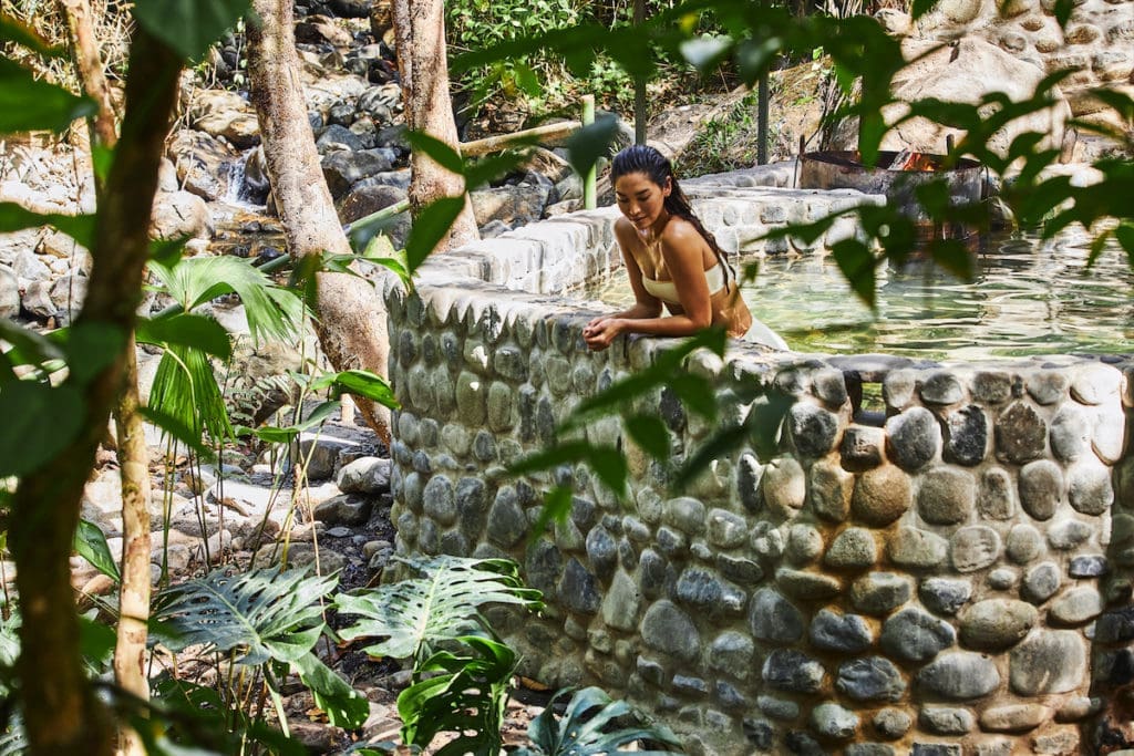 Take a river bath courtesy of Hacienda AltaGracia, Auberge Resorts Collection in Costa Rica’s Talamanca Mountains