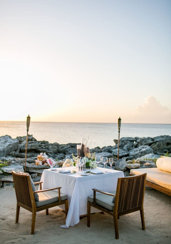 Dining experiences at Amanyara transcend the ordinary at every turn