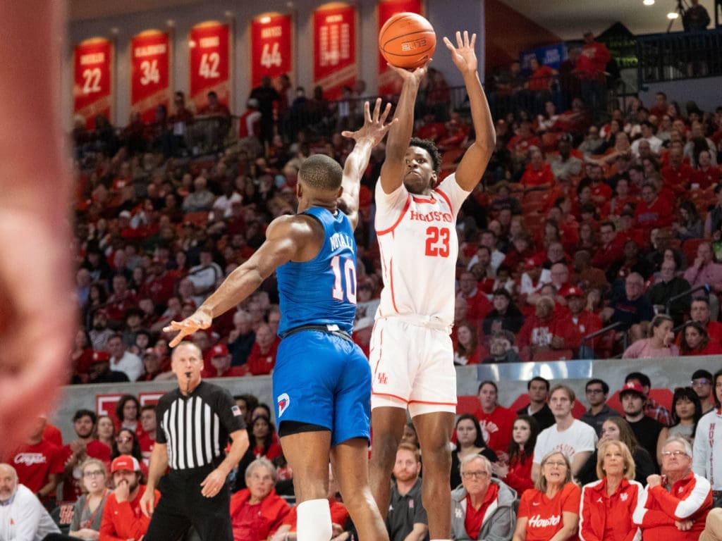 Terrance Arceneaux is turning himself into a better 3-point shooter. (Photo by F. Carter Smith)