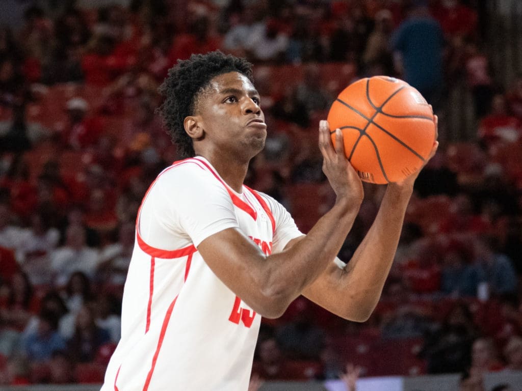 Terrance Arceneaux is another young player who brings major talent to the table for UH. Now he's facing a long injury absence after an Achilles tendon tear. (Photo by F. Carter Smith)