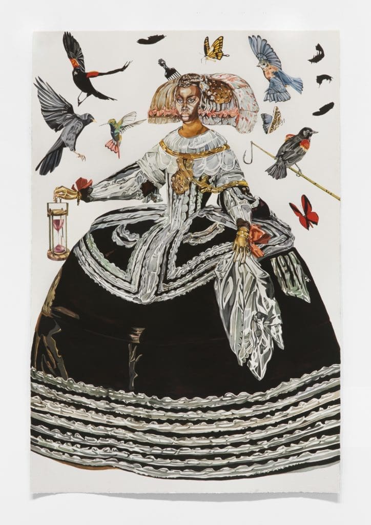 David McGee's "Time's Up," 2022 at Inman Gallery (Courtesy Inman Gallery)