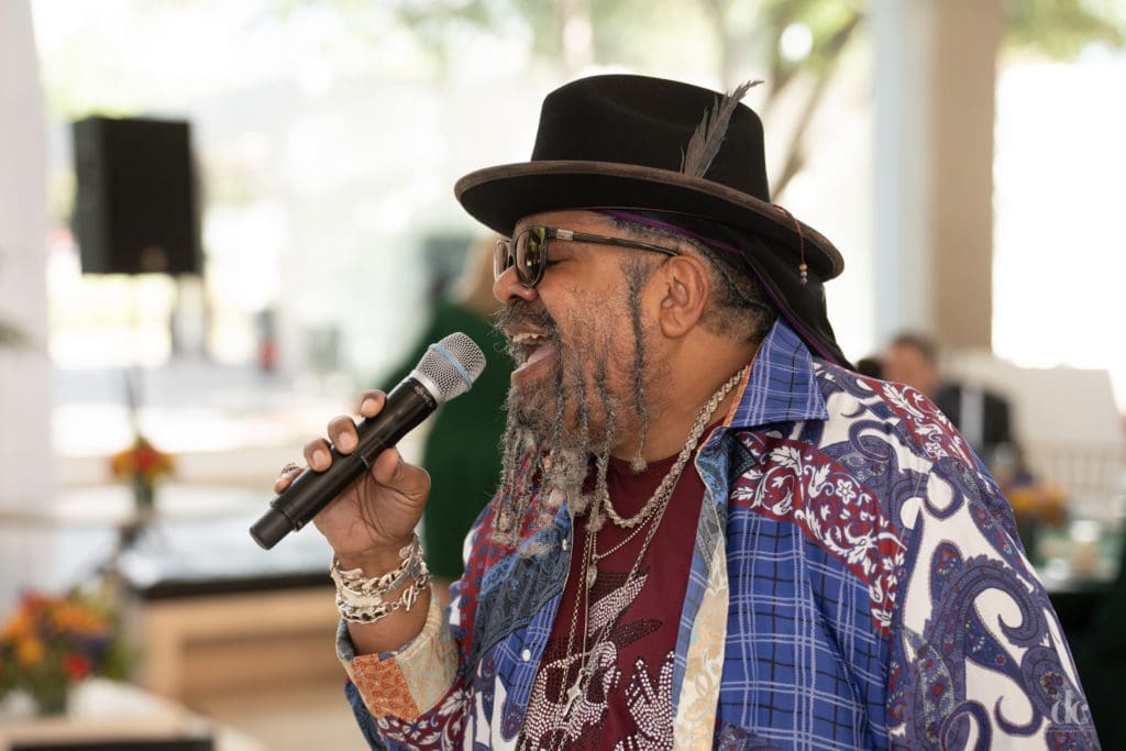 Sir Earl Toon getting the party started (Photo by Danny Campbell, Thomas Garza, Rob Wythe/Wythe Portrait Studio)