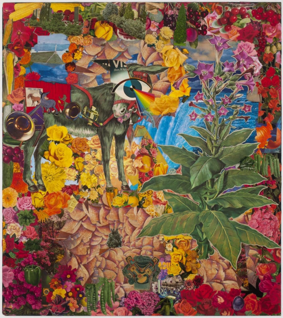 Lance Letscher's "Pin the Tail," 2022 (Courtesy Conduit Gallery)