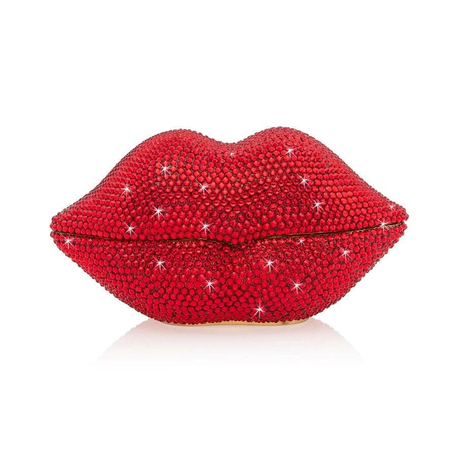 MADISON Jay Strongwater Amy Pavé Lips Box, $2,400
