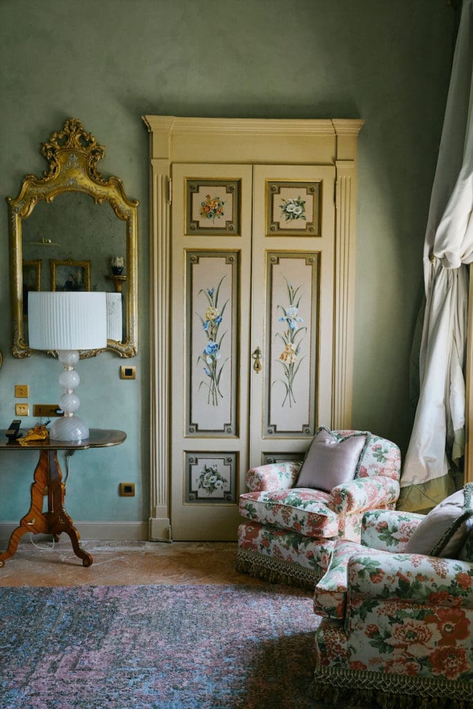 Detail of a Juinior suite in the villa. (Stefan Giftthaler)