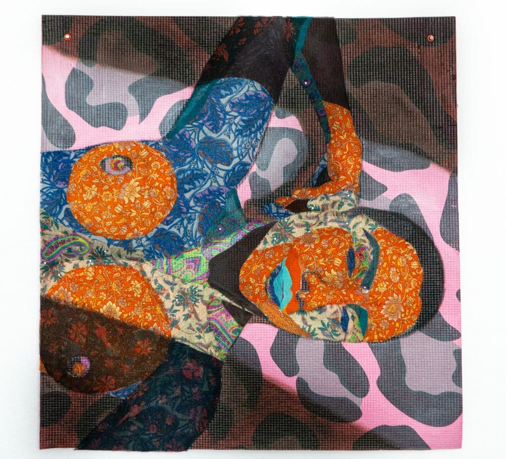 Preetika Rajgariah's "bring me the sunset in a cup," 2022 at Bill Arning Exhibitions (Courtesy Bill Arning Exhibitions)
