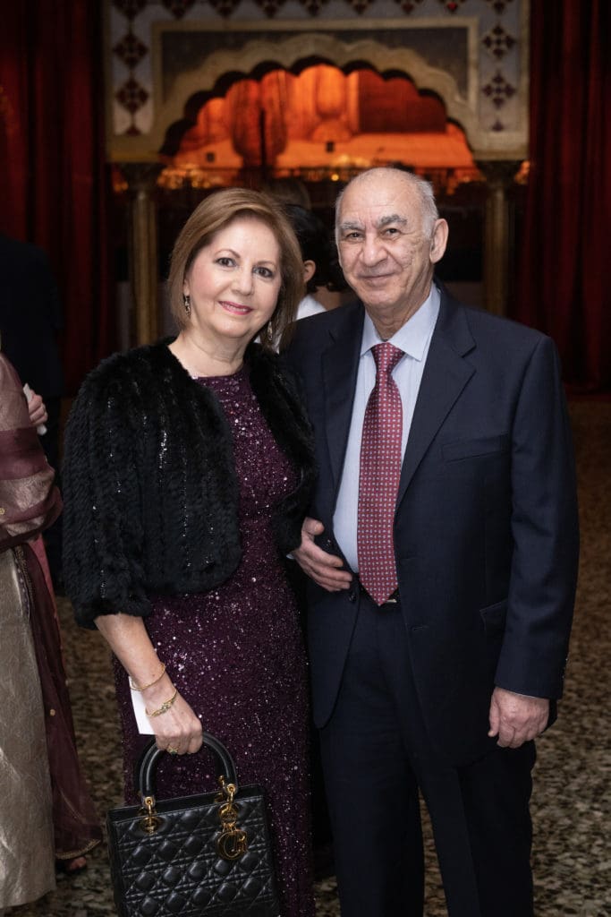 Susan & Abe Etthfagh at the Museum of Fine Arts, Houston 'Art of the Islamic Worlds Gala.' (Photo by Wilson Parish)