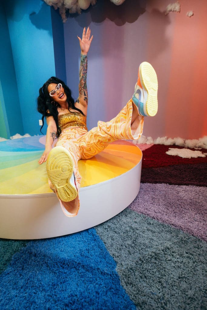 Dreamland, Sweet Tooth Hote's current exhibit at its downtown Dallas flagship. (Photo by TA Visuals)