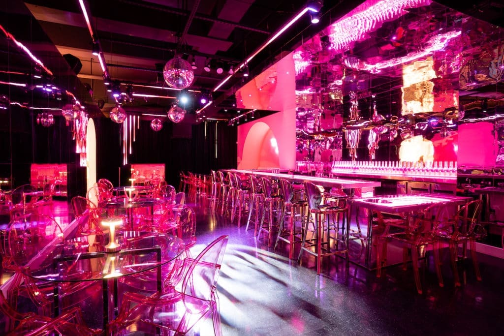 The Calirosa Cocktail Lounge within Sweet Tooth Hotel's downtown Dallas flagship. (Photo by TA Visuals)