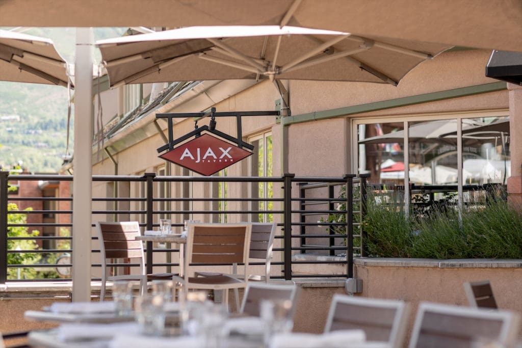 Ajax Tavern in Aspen. 