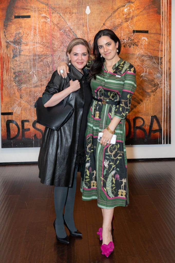 Eugenia Rojas, Pamela Encinas (Photo by Paul R. Davis)