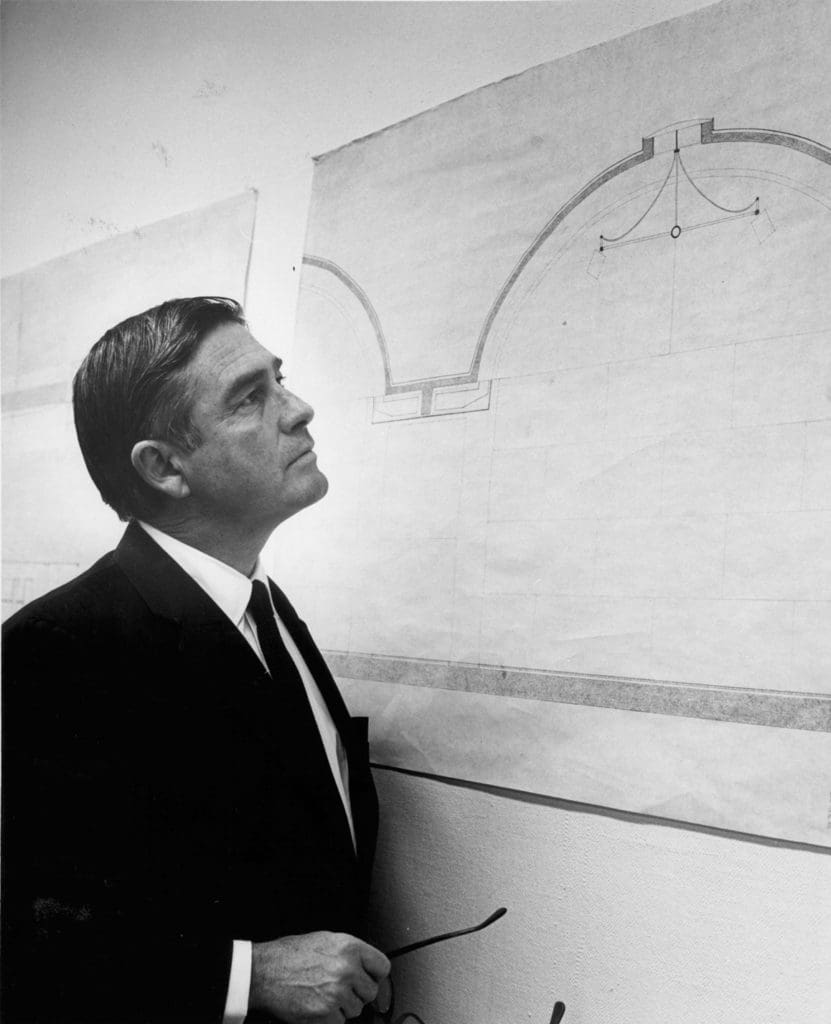 Richard Brown, First Director of Kimbell Art Museum, 1966 (Photo courtesy of Kimbell Art Museum)