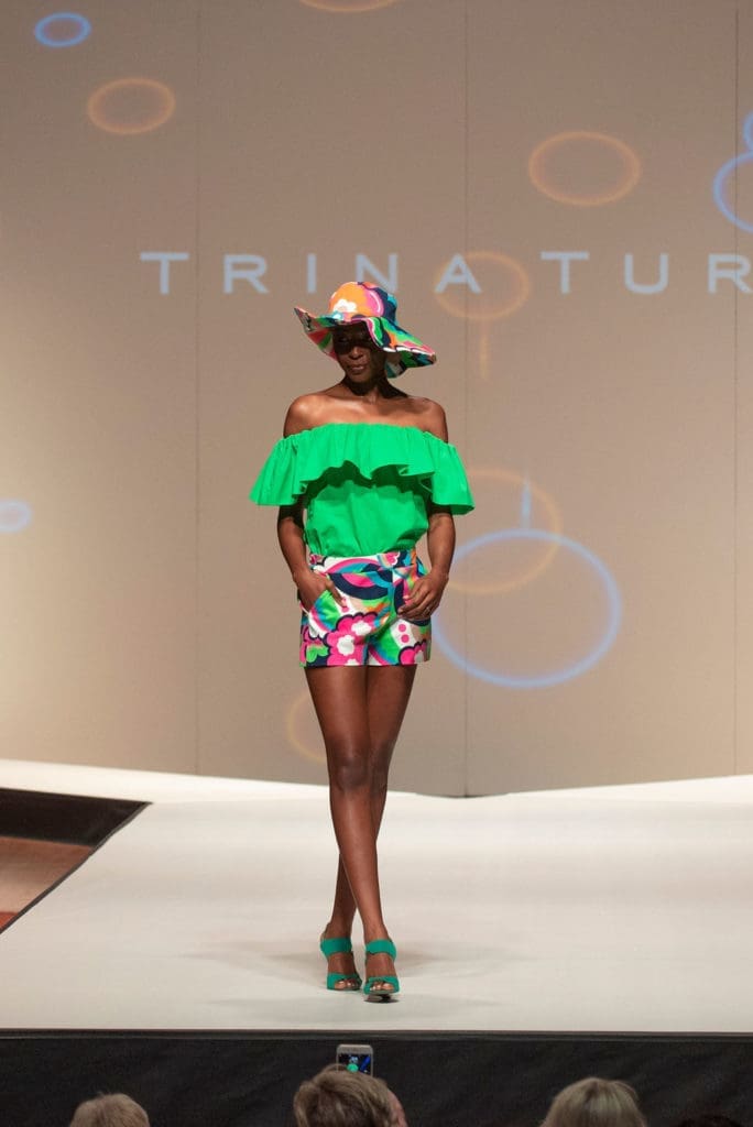Trina Turk fashion show shot (Photo by Tamytha Cameron)