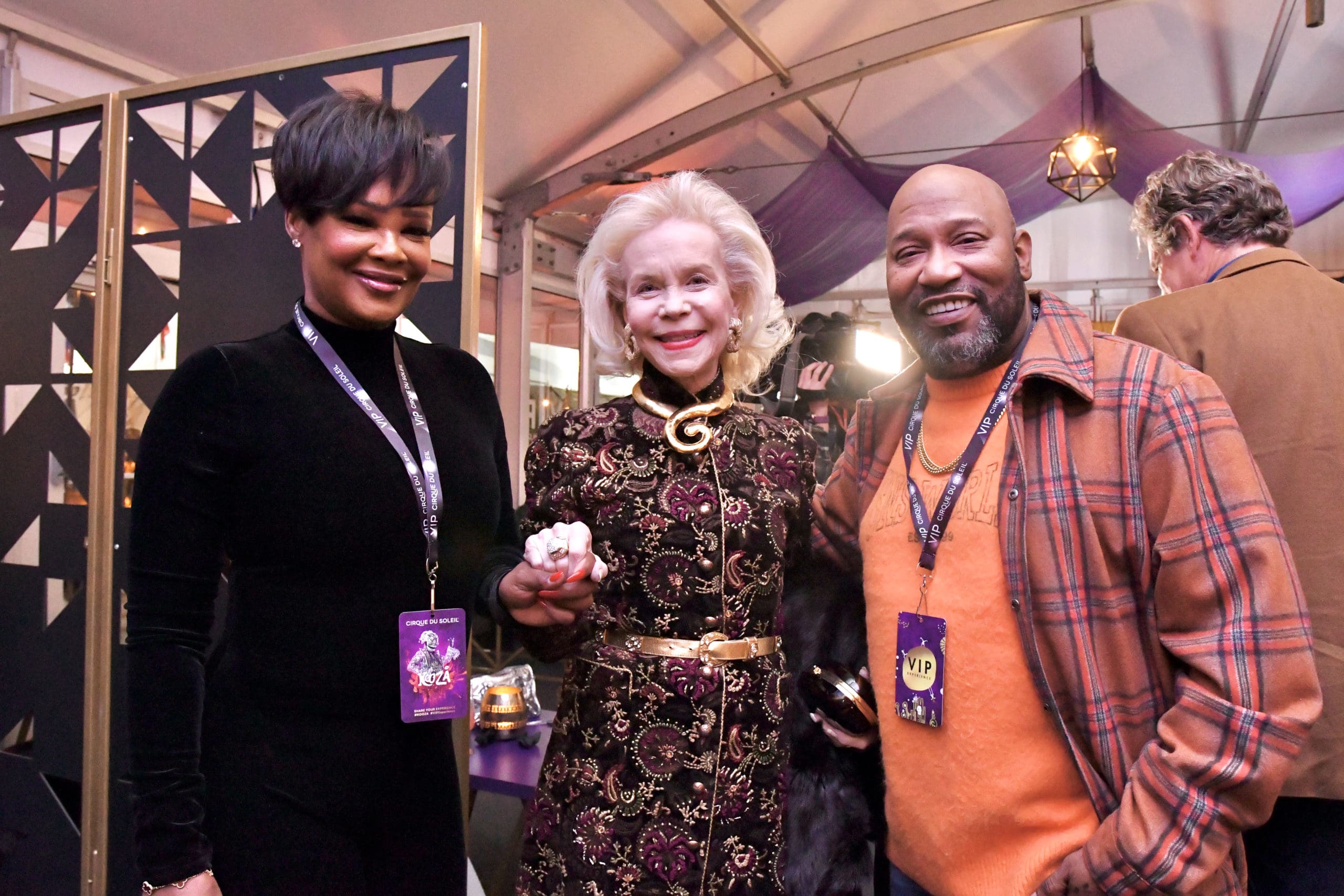 Angela Walls, Lynn Wyatt, Bun B (Photo by Alex Montoya)