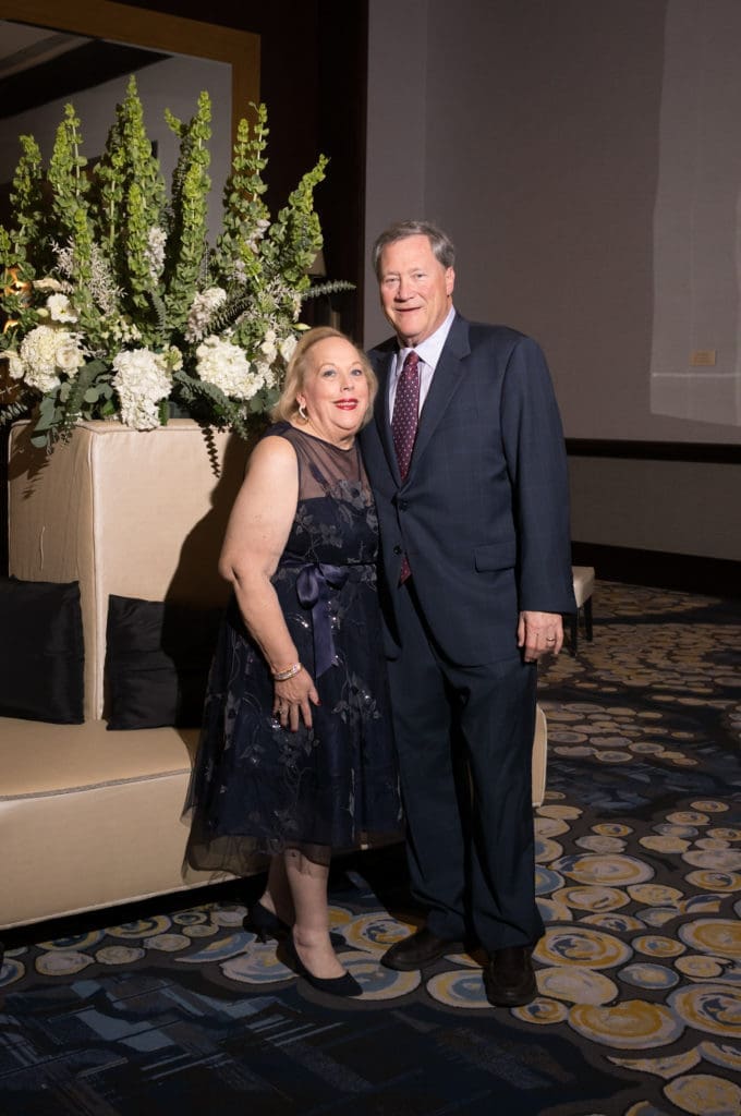 Bebe & John Falik at the Seven Acres gala, held at the Hilton Americas-Houston. (Photo by Daniel Ortiz)