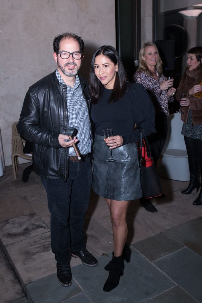Bernardo & Mayra Rios at Darryl Sharpton's birthday bash. (Photo by Emile C Brown)