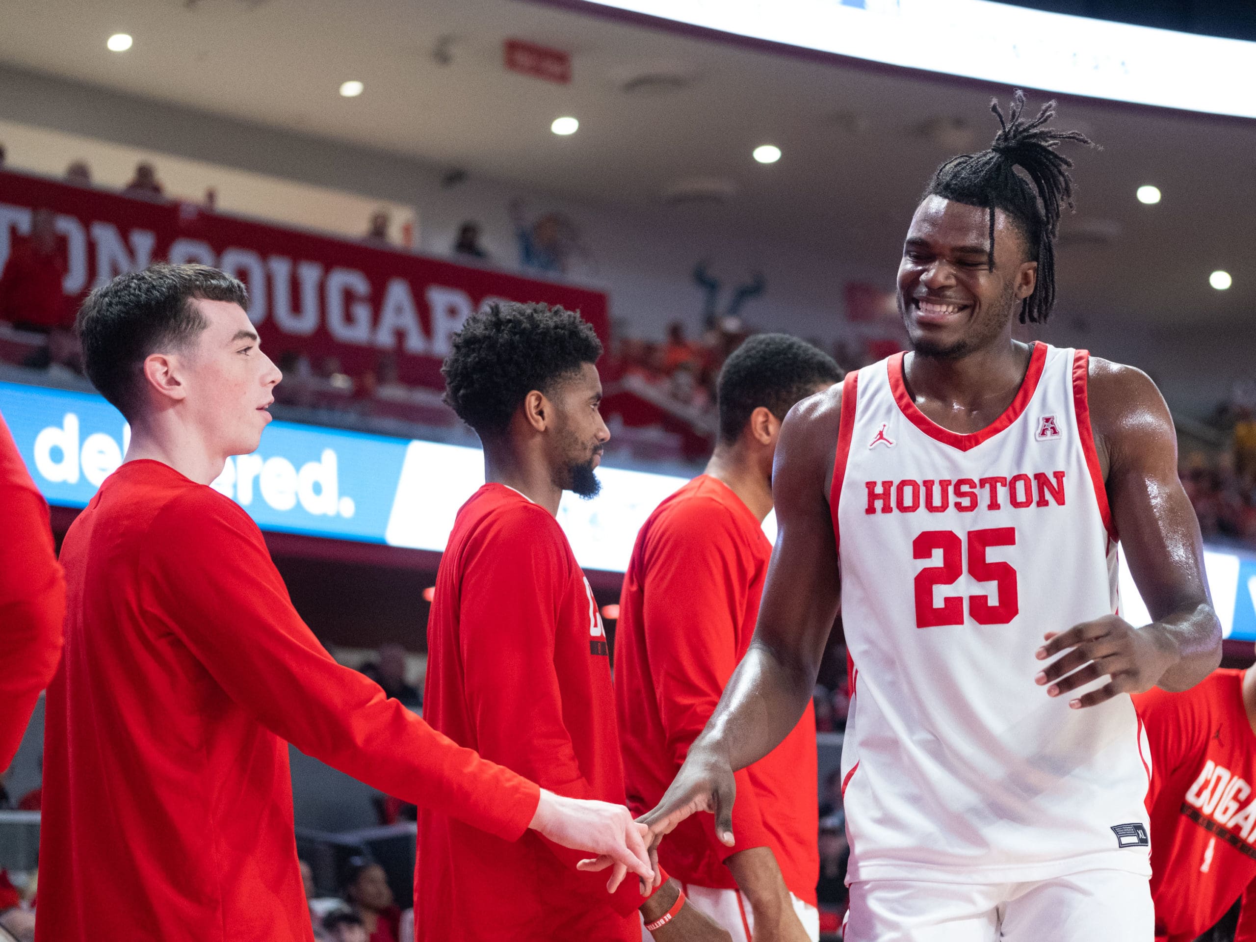 University of Houston Cougars men’s basketball team defeated the Tulsa Golden Golden Hurricane behind Marcus Sasser’s 25 points, Wednesday night at the Fertitta Center