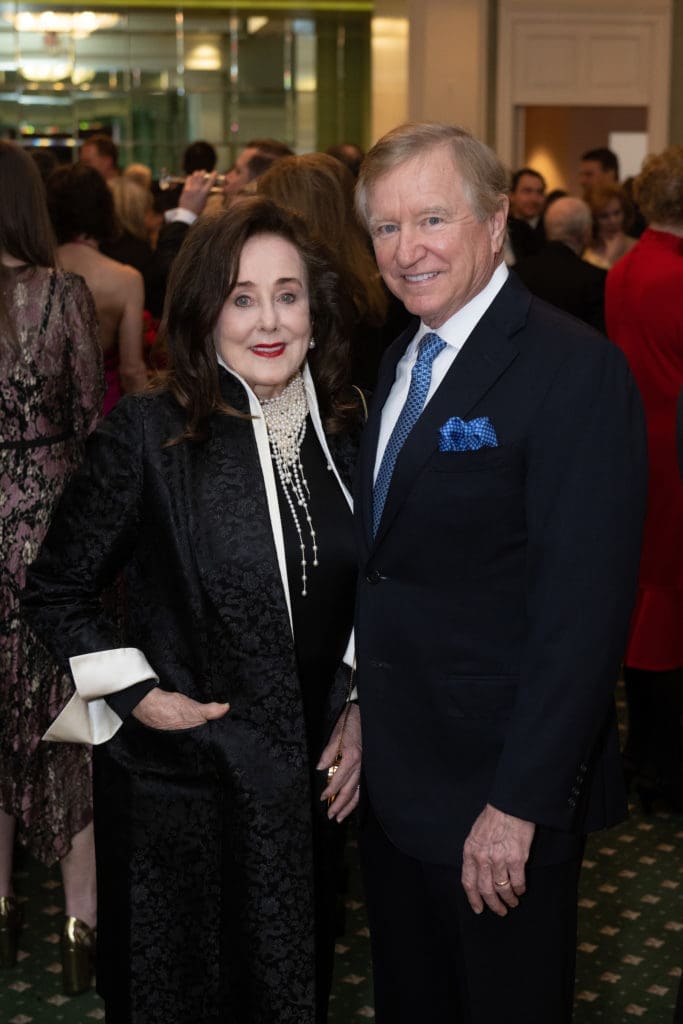 Betty & Jess Tutor at Houston Grand Opera's Concert of Arias at Wortham Theater Center. (Photo by Wilson Parish)