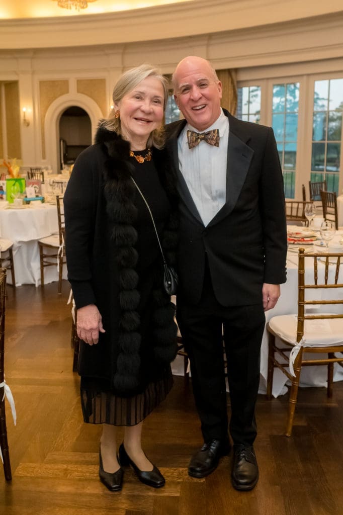 Debbie Gary, Inprint executive director Rich Levy at the Poets & Writers Ball. (Photo by rmphoto.com)