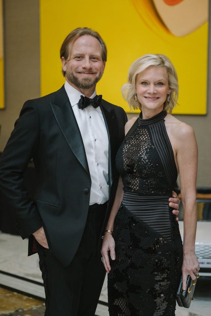 Eric & Lisa Lindsey at the Houston Symphony's 'The Golden Age of Hollywood' gala at the Post Oak Hotel. (Photo by Johnny Than)