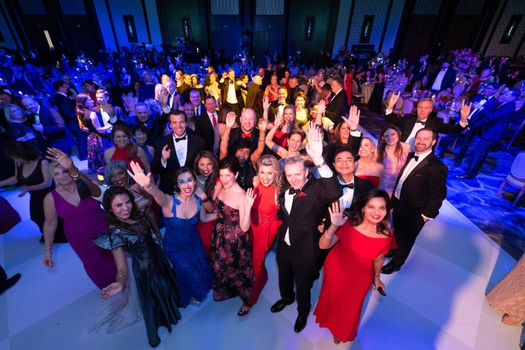 Guests on the dance floor