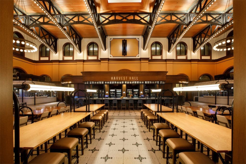 Grapevine's Harvest Hall shakes things up with several food offerings. 