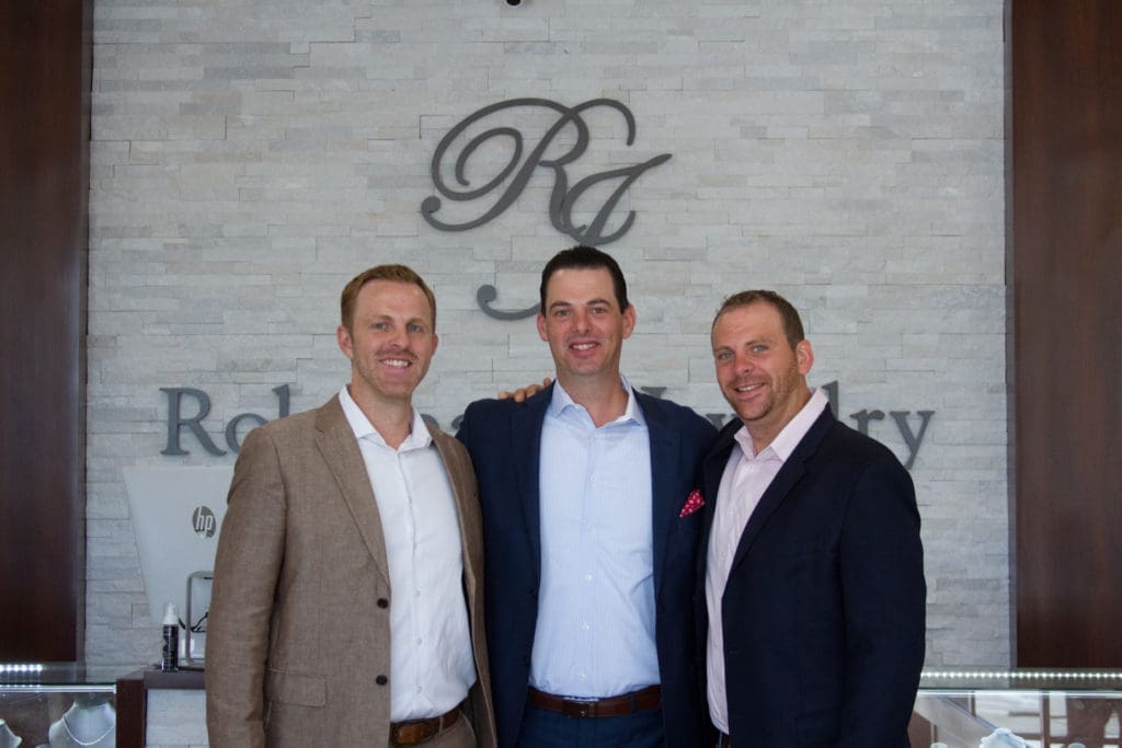 The Robichau brothers Jason, John and Matt keep what their dad started with Robichau’s Jewelry going and growing.