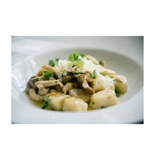 Gluten Free Gnocchi with Mushrooms