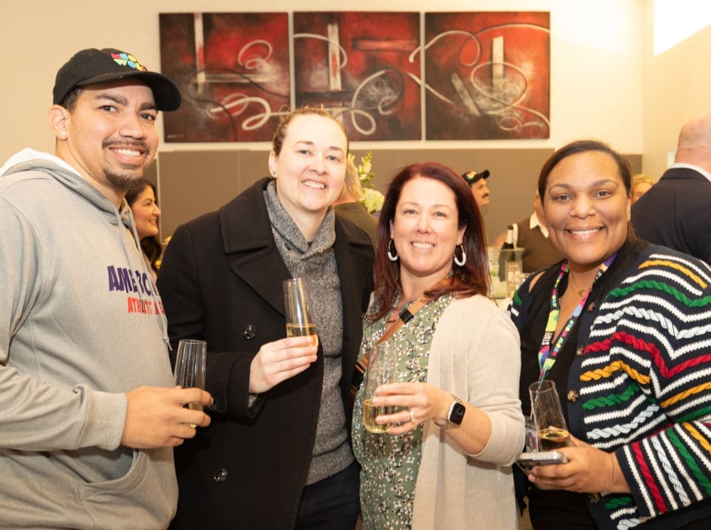 Anthony Davis, Niketa Watson, Kelly Schwartz, Ashley Rowlett. (Photo by Exploredinary)