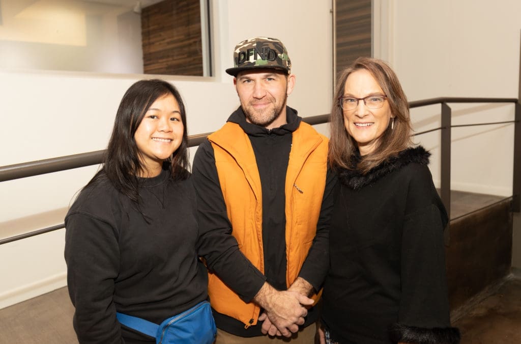 Dan Lam, Tyler Baimbridge, Wendy Harpham. (Photo by Exploredinary)