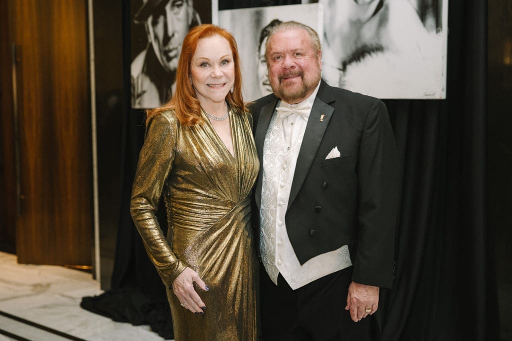 Lindy & John Rydman at the Houston Symphony 'The Golden Age of Hollywood' gala at the Post Oak Hotel. (Photo by Johnny Than)