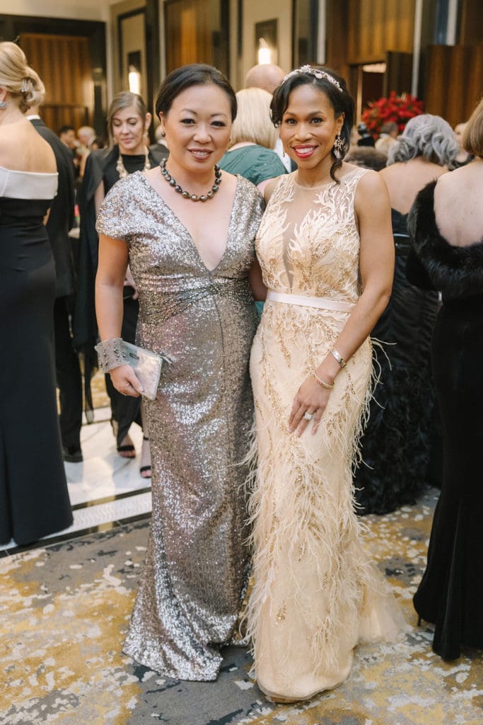 Miya Shay, Roslyn Bazelle Mitchell at the Houston Symphony's 'The Golden Age of Hollywood' gala at the Post Oak Hotel. (Photo by Johnny Than)