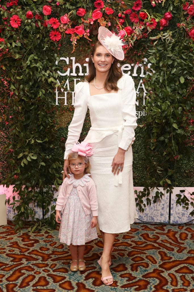 Mary Tyler Day, Claire Day at the Children's Memorial Hermann Hospital 'Mommy & Me High Tea' held at the St. Regis Hotel. (Photo by Priscilla Dickson)