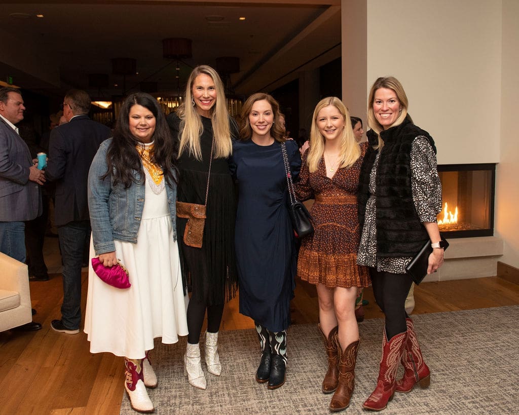 New Baronesses Melissa Smrekar, Hayley Louden, Lauren Brown, Shelby Foster, and Kelly Garlock (Photo by Tamytha Cameron)