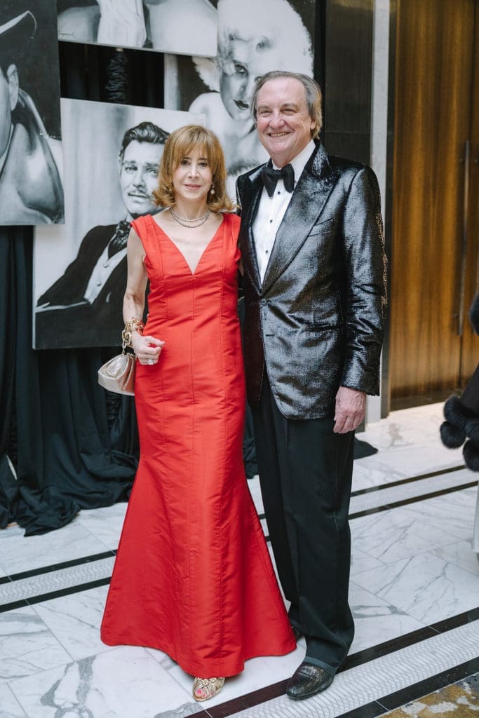 Vicki West & Ralph Burch at the Houston Symphony's 'The Golden Age of Hollywood' gala at the Post Oak Hotel. (Photo by Johnny Than)