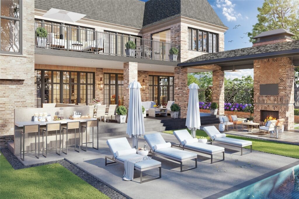 The 14,473 square foot mansion, The Beinhorn, is the largest new construction Memorial mansion to come on the market in the Memorial area.