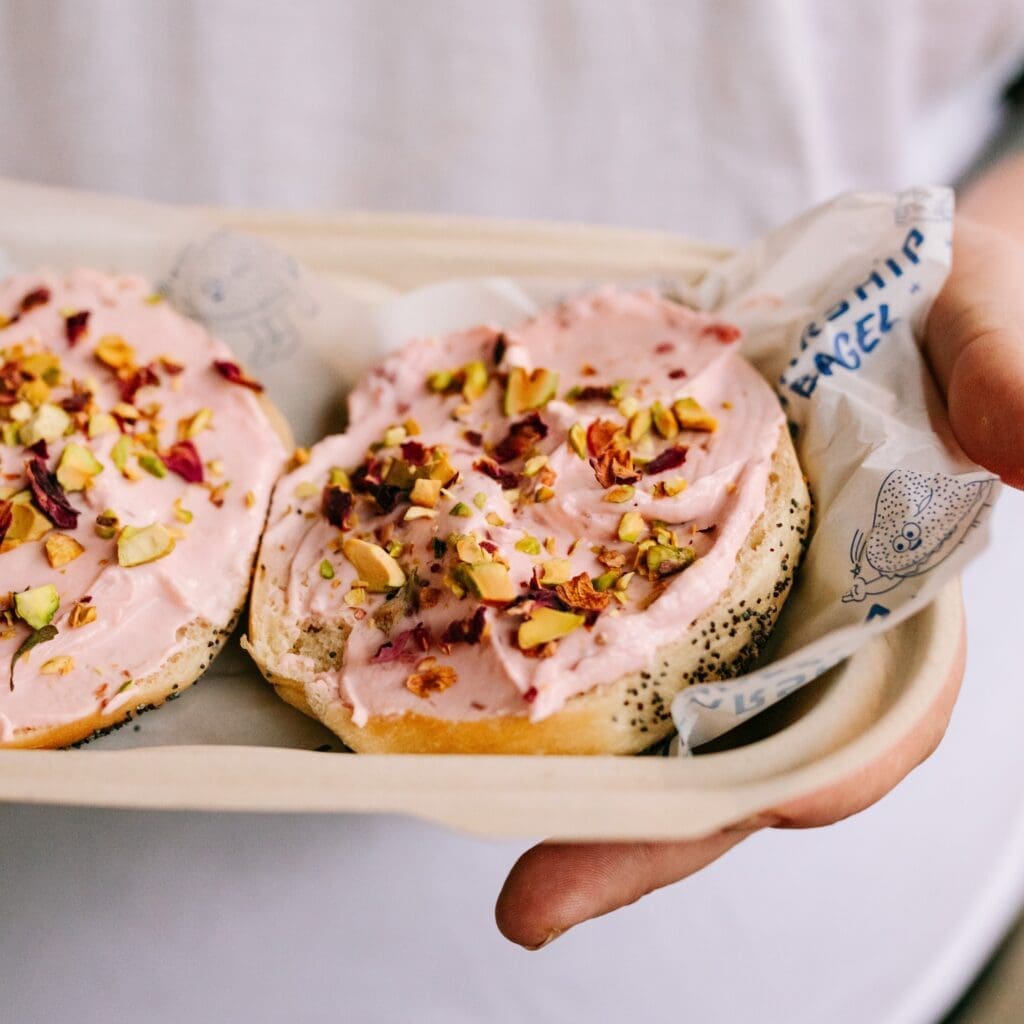 Starship Bagel offers every kind of bagel and schmear you could want. (Courtesy)