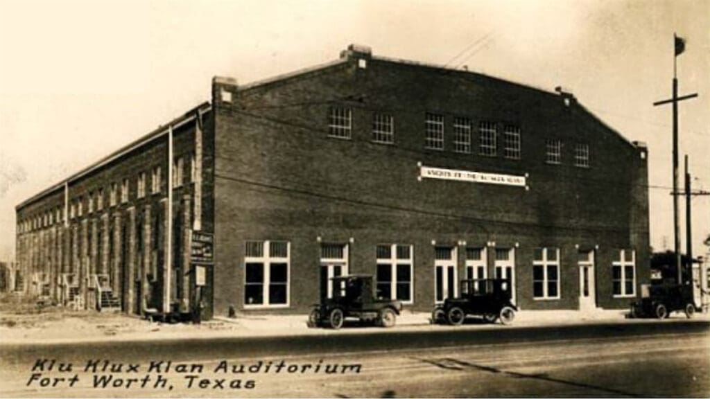 Ku Klux Klan Klavern No. 101
Auditorium, dedication postcard,
May 18, 1924 (Courtesy Transform 1012)
